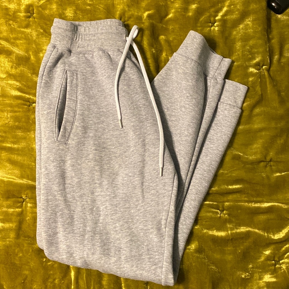 mens grey joggers